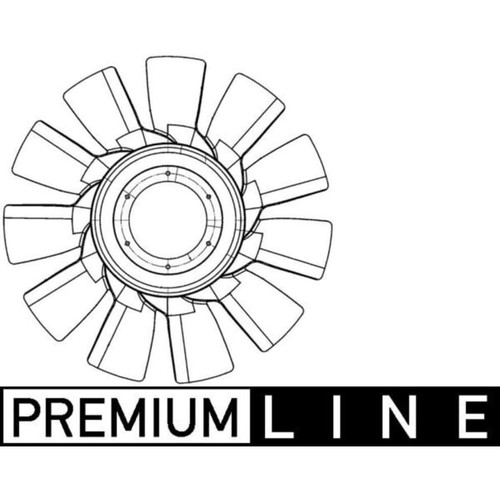 Lüfterrad motorkühlung mahle - motorkühlung,