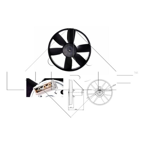 Lüfter motorkühlung nrf - lüfter,,